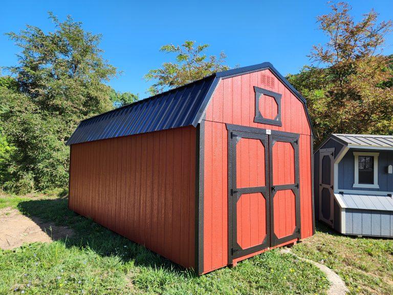 10×20 Lofted Barn – Red